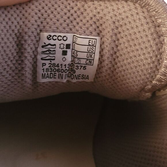 ECCO Women's Sense Trainers Toggle Fashion Sneaker Warm Grey, Size 6 - Picture 8 of 10